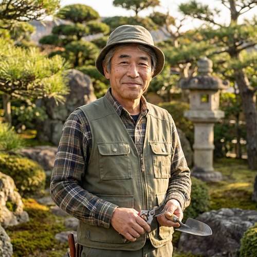 海角社区园林设计师王德明